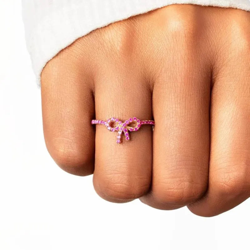 Gold Bow Ring