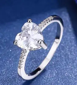 Diamond Heart Ring