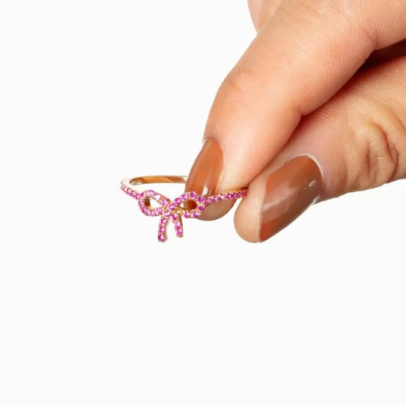 Gold Bow Ring