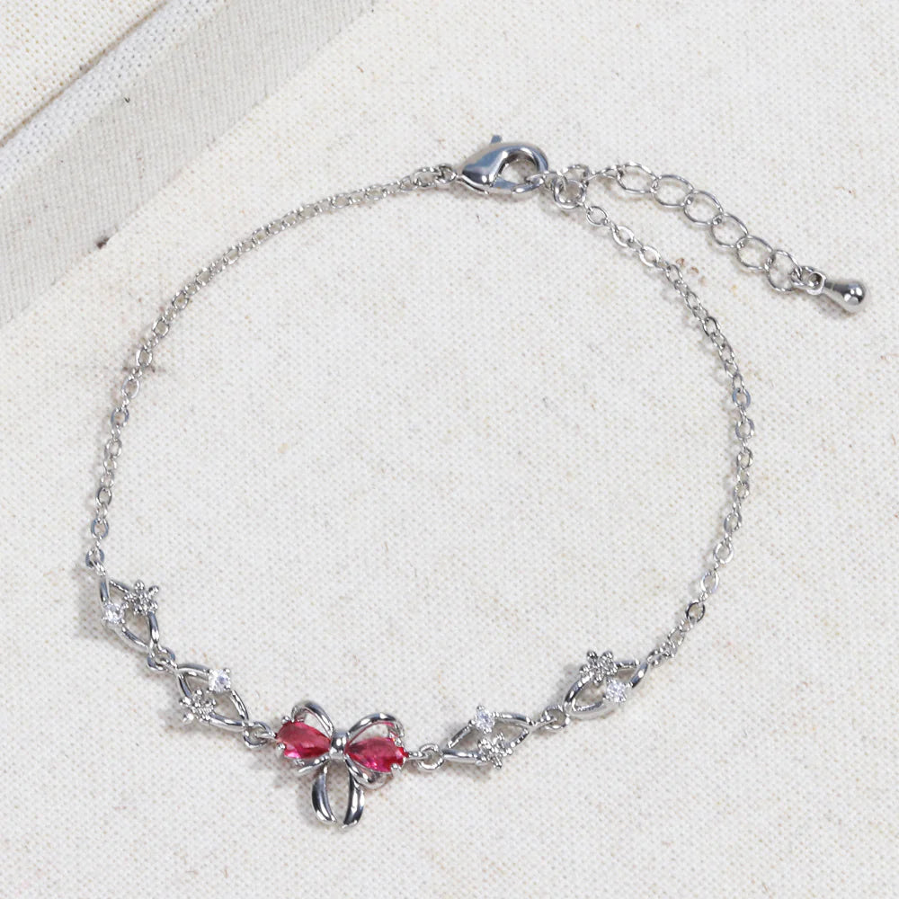 Bow & Heart Bracelet